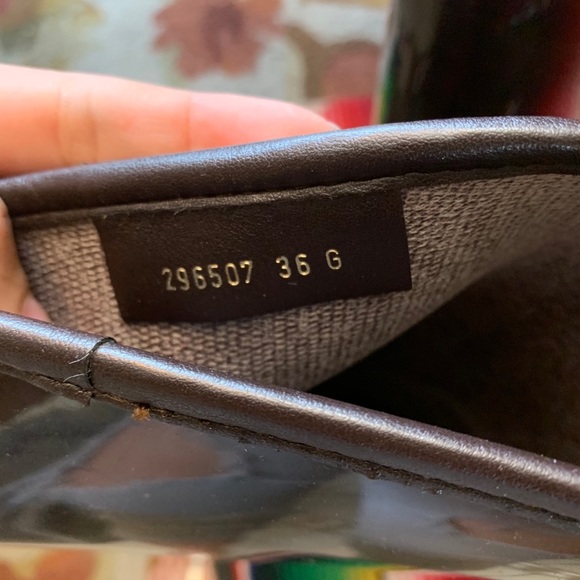 Gucci Brogue Motif Rubber Rainbootsx soze #36 - Picture 4 of 4